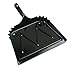 Boardwalk 04212Ea Metal Dust Pan, 12-Inch Wide, 2-Inch Handle, Black