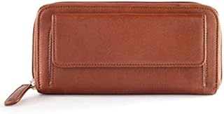 Osgoode Marley Rfid Zipper Clutch Wallet-Brandy