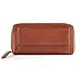 Osgoode Marley Rfid Zipper Clutch Wallet-Brandy