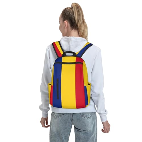 Sac à dos Roumanie léger et résistant, taille unique noir - 7