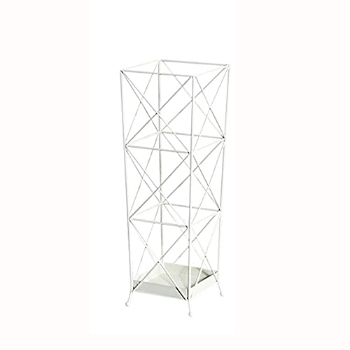 Support de vidange pour parapluies en fer forgé blanc de qualité supérieure - 2