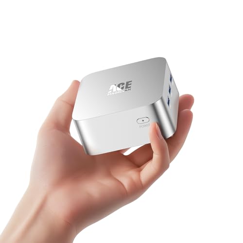 ACEMAGICIAN T8PLUS Mini PC Intel Alder Lake-N100 16GB LPDDR5 512GB SSD 4K