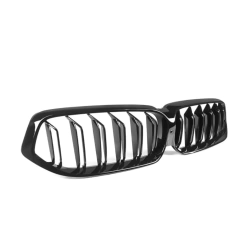 Grilles avant à double lamelles pour calandre de rein BMW Série 6 GT G32 LCI 2021 ventilation capot