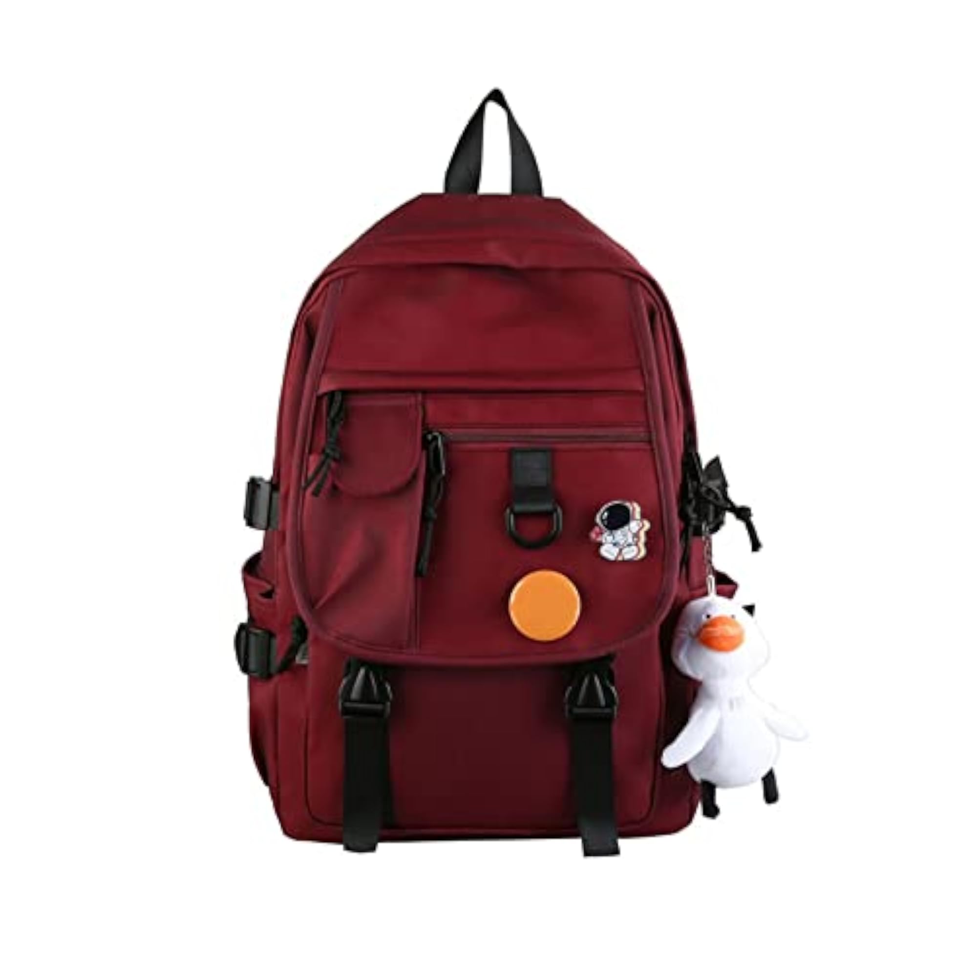 Women's Waterproof Nylon Lightweight School Backpack