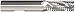 MONSTER TOOL COMPANY 256-750112 Corner Chamfer End Mill,3/4",Carbide