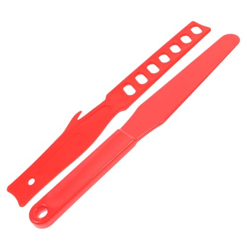 SOESFOUFU 2pcs Reinforced Paint Stir Stick Mixing Palette Universal Paint Agitator Tool for Latex Accurate Mixing Paddle Set