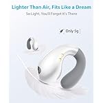 Ultra Open-Ear-Earbuds Wireless Bluetooth - Ergonomic Clip-On Headphones, Small Bone Conduction Earbuds with Waterproof Design, Perfect Running Headphones for Sports, Fitness, and Workouts - Image 4