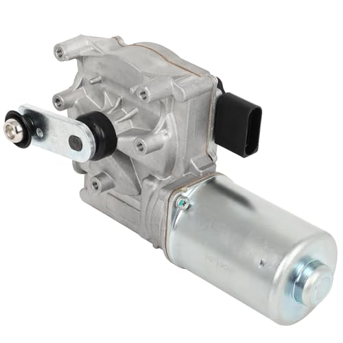 Image of SCITOO Windshield Wiper Motor Compatible for Audi for Q7 | Direct fit for 2007-2012 For Audi For Q7|Replaces OE 4L1 910 113|4L1 955 023 D|4L1955023D|4 Pins|Fit for Front Wiper Motor