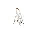 Produktbild QFF Drei Schritte Eine Seite Leitern, geringes Gewicht Handlauf Leiter Innenklapp Dual-purpose Hocker Stehleitern / 5,32 kg falten (Size : 49 * 132cm)