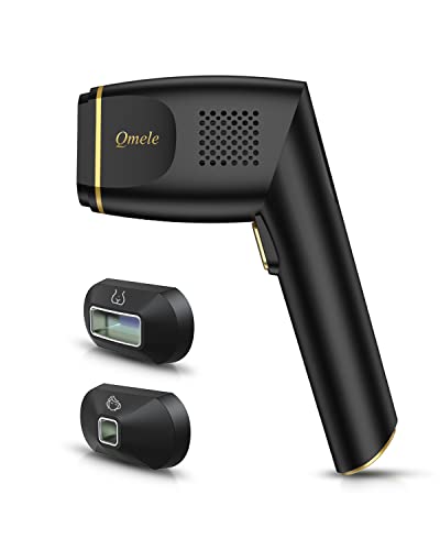IPL Hair Removal for Women Permanent Hair Remover with 2 Precision Attachments & Unlimited Flashes for Facial Bikini Line Armpits Whole Body Corded Function