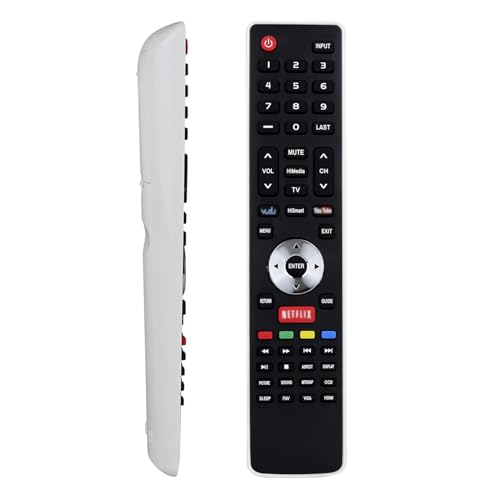 TecnologíaParra Control Remoto Compatible con Hisense Modelo EN-33922A (Blanco)