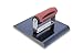 MARSHALLTOWN The Premier Line 161BD 6-Inch x 6-Inch Blue Steel Edger-1/8-Inch Radius, 1/4-Inch Lip DuraSoft Handle