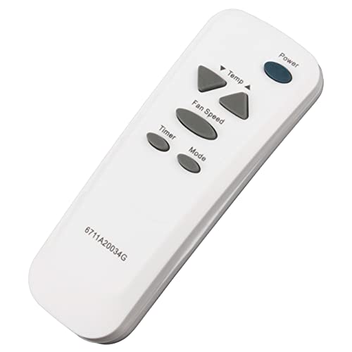 6711A20034G Replace Remote Control Fit For Lg Window-Type Ac Air Conditioner #TOP2