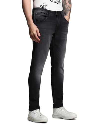 Image of Jack & Jones Men's Slim Fit Jeans | Low Rise | Jeans for Men