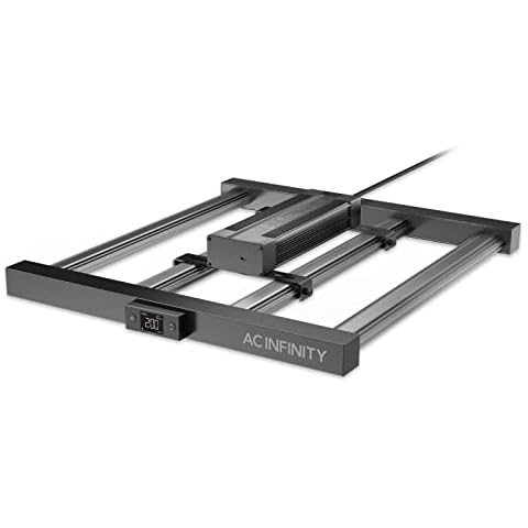 AC Infinity IONFRAME EVO4, Samsung LM301H EVO Bar LED Grow Light 3x3, 896 Diodes, with Schedule Controller, 300W Full-Spectrum Commercial Plant Lights for Indoor Growing in Grow Rooms & Greenhouses Cover