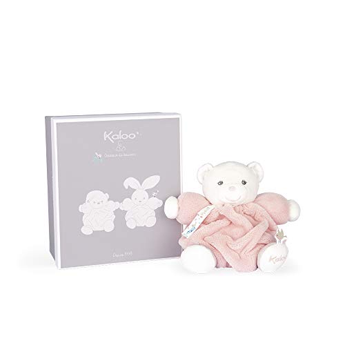 KALOO- Plume-Peluche Patapouf Oso Rosa empolvado-18cm, Color Rosado, 18 cm (Juratoys K969984) Cover
