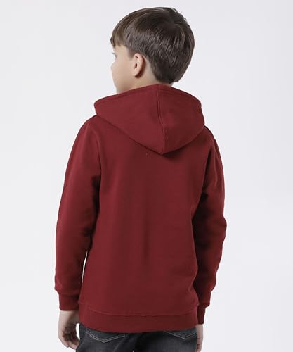 Image of KYDA KIDS Boys 100% Cotton Hooded Neck Long Sleeve Sweatshirt with Hoodies Winter Wear