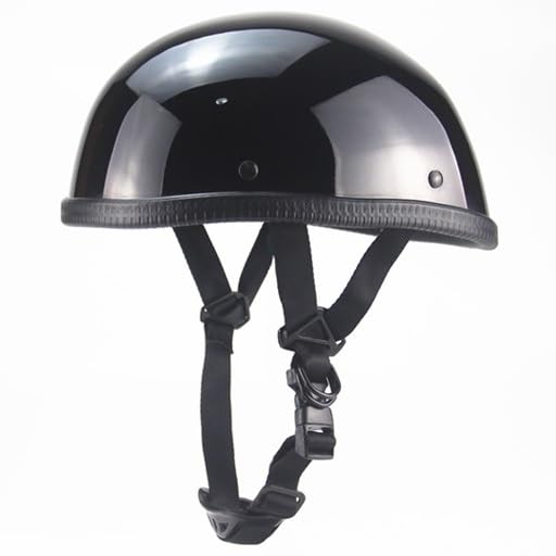 Casco de moto scooter retro tipo gorra de béisbol homologado para adultos de ambos sexos