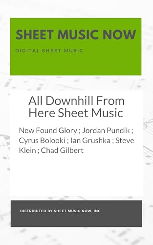All Downhill From Here Sheet Music