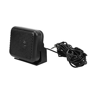 Two Way Radio Luidspreker, Sterke Professionele Universele Slijtvaste 1W Mini Externe Luidspreker Betrouwbare 8ohm voor Auto