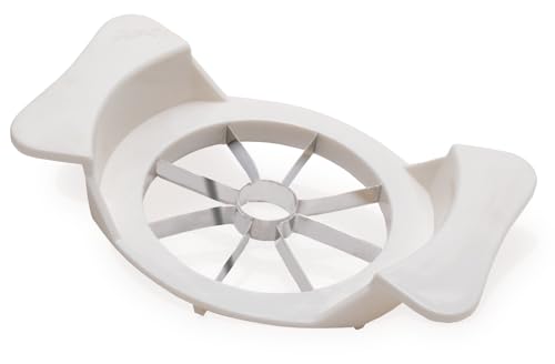 Image of ANJALI S.S. Apple Cutter 'Aristo', Stainless Steel 8 Blade Apple Slicer & Corer, Easy Grip Fruit Cutter for Quick & Even Cutting