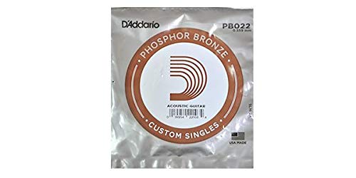 DADDARIO (__I) AR[XeBbNM^[ PB022 Single Phosphor Bronze Wound 022
