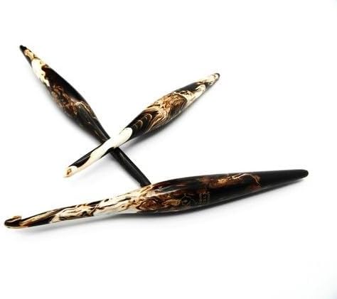 Miniatura 2 de FURLS Streamline Swirl Café - Gancho para ganchillo, 7 pulgadas (0.256 in (K))