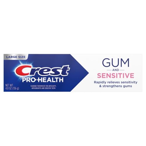 Crest Pro-Health Sensitive and Gum All Day Protection Toothpaste 4.8 oz- Anti cavity, Antibacterial Fluoride , Clinically Proven, Sensitivity image 7