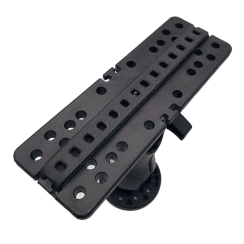 Tuesoa Base de Montaje Giratoria para Buscador de Peces, 360 Grados, Soporte para Buscador de Peces con Navegación GPS para Kayak de Marino, Accesorios para Kayak