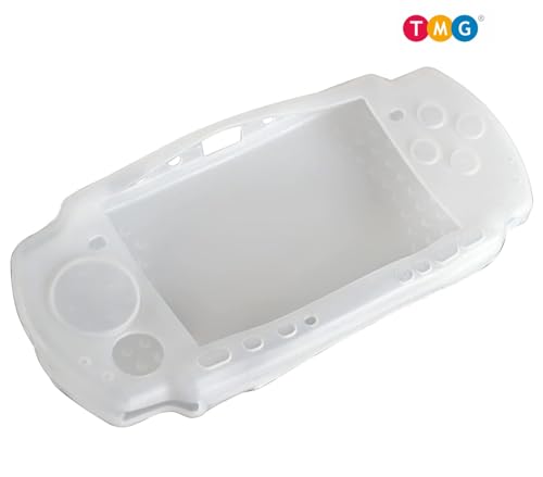 Image of TMG PSP 3000 PSP 2000 Protective Soft Rubber Soft Protective Shell Case Cover PSP2000 PSP3000 (White)