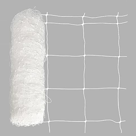 Toolazy Plastic Garden Trellis Netting Bulk Roll 59''x328' Heavy-Duty Garden Netting for Climbing Plants,Garden Melons Vegetables, Grape Racks, Hydroponic Cover