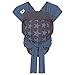 Hoppediz Hop-tye Buckle - Babytrage I Halfbuckle I Mei Tai I Bauchtrage & Rückentrage I Design Los Angeles blau, Einheitsgröße für Hüftumfang bis 160cm