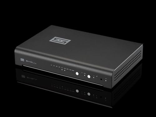 Schiit Skoll XLR Balanced and RCA Single-Ended MM, MC, Phono Preamp with Remote Control - Black
