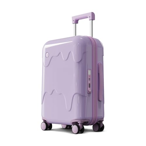 ROAMING 20-Inch Purple Carry On Luggage Airline Approved Lightwei...