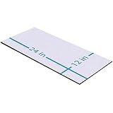 NABOWAN Self Adhesive Rubber Strips 1/16" (.062") Thick X 12" Wide X 24" Long, Self Stick Solid Rubb