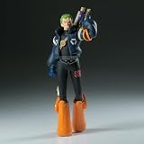 Banpresto Roronoa Zoro One Piece, The Shukko, Ver.Egghead 17 cm, BP28689P wielokolorowa, figurka kolekcjonerska, optymalna dla fanów anime