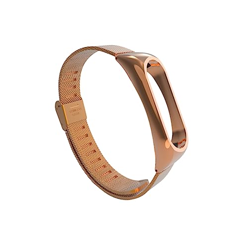 DOITOOL 3pcs Stainless Steel Wristband Strap for Rose Gold Bracelet Smooth Finish for Sporty Look Ergonomic and Design for Daily Wear and Any Occasion4