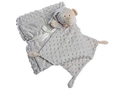Gamberritos 10339 - Pack Dou dou y Manta Infantil 80x110 - Color Gris | Ya disponible en tu tienda friki favorita! En mundofriki.es!