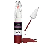 Kit di riparazione con pennello, pennello, graffi e scheggiature, per Ford Fantastic Red TC 5 litri