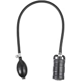 Tappo per tubo gonfiabile, 50 mm, con pompa a mano, camera d'aria in gomma per tubi di scarico e WC, tubo da 50 cm, test fognature, rilevamento perdite, manutenzione piscina