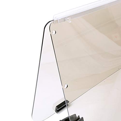 Kuafu Folding Down Tinted/Smoke Windshield Compatible With 2003-2006 Yamaha G22 Models Gas Or Electric Golf Cart Windscreen #TOP6