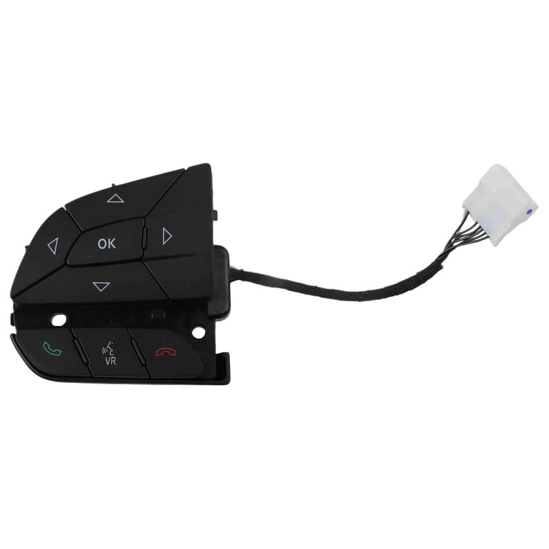 Cruise Control Switch 05081287AA 05081289AA Car Steering Wheel Control Switch for Chrysler 200 300 for Pacifica for Challenger for Jeep for Cherokee(A Pair)
