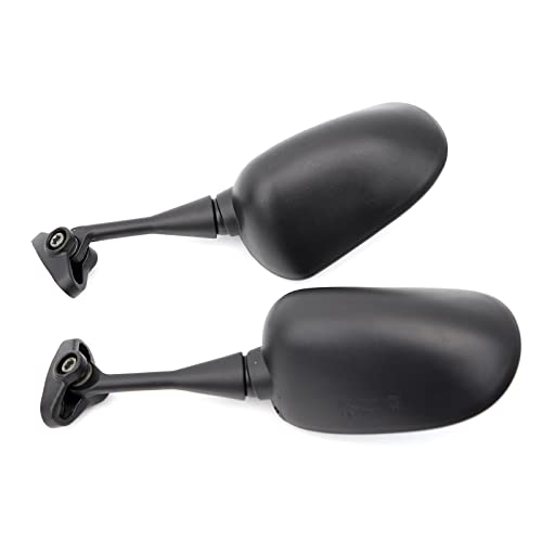 Minho Motorcycle Rear View Convex Adjustment Mirrors Fit For Honda Cbr600 Cbr250 Cbr300 Cbr1000 Ninja 250R Suzuki Hyosung Gt125R Gt250R Gt650R Gt650S #TOP5
