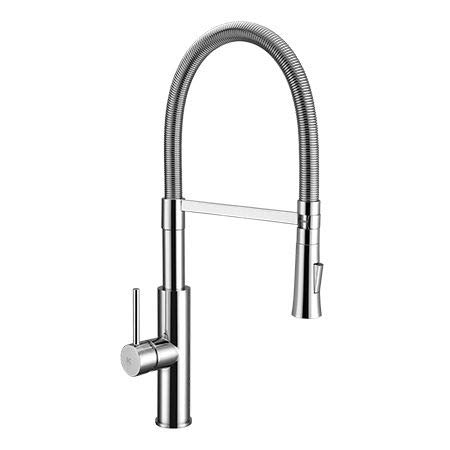 Azulejos Aroca GRIFO MONOMANDO FREGADERO PILOT ACERO