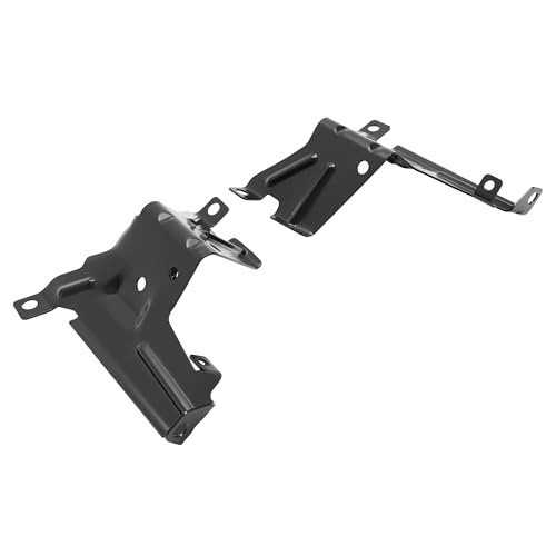KUAFU Front Outer Bumper Bracket Compatible with 2007-2013 GMC Sierra 1500/2500 HD/3500 HD Replace for 15901539 GM1067182 15901538 GM1066182 Bumper Support Driver&Passenger Side by KUAFU - Used condition - Image 2