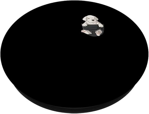 Miniatura 2 de Dogo Argentino in chest pocket dog PopSockets Swappable PopGrip