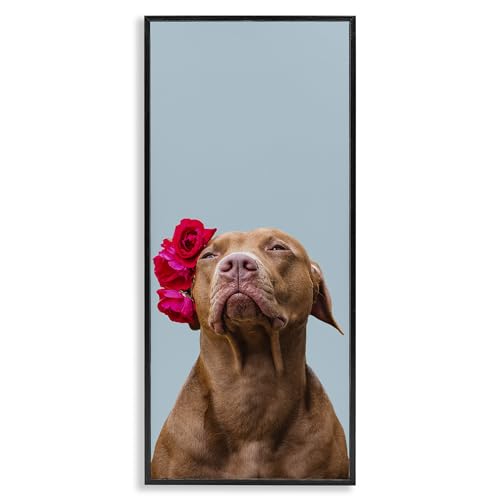 Stupell Industries – Turn Your Photo into Custom Hanging Wall Art – Personalized Wall Decor – Made in USA – Panoramic Framed Giclee Art Midnight Black Frame - 13x30 Inches (Portait)