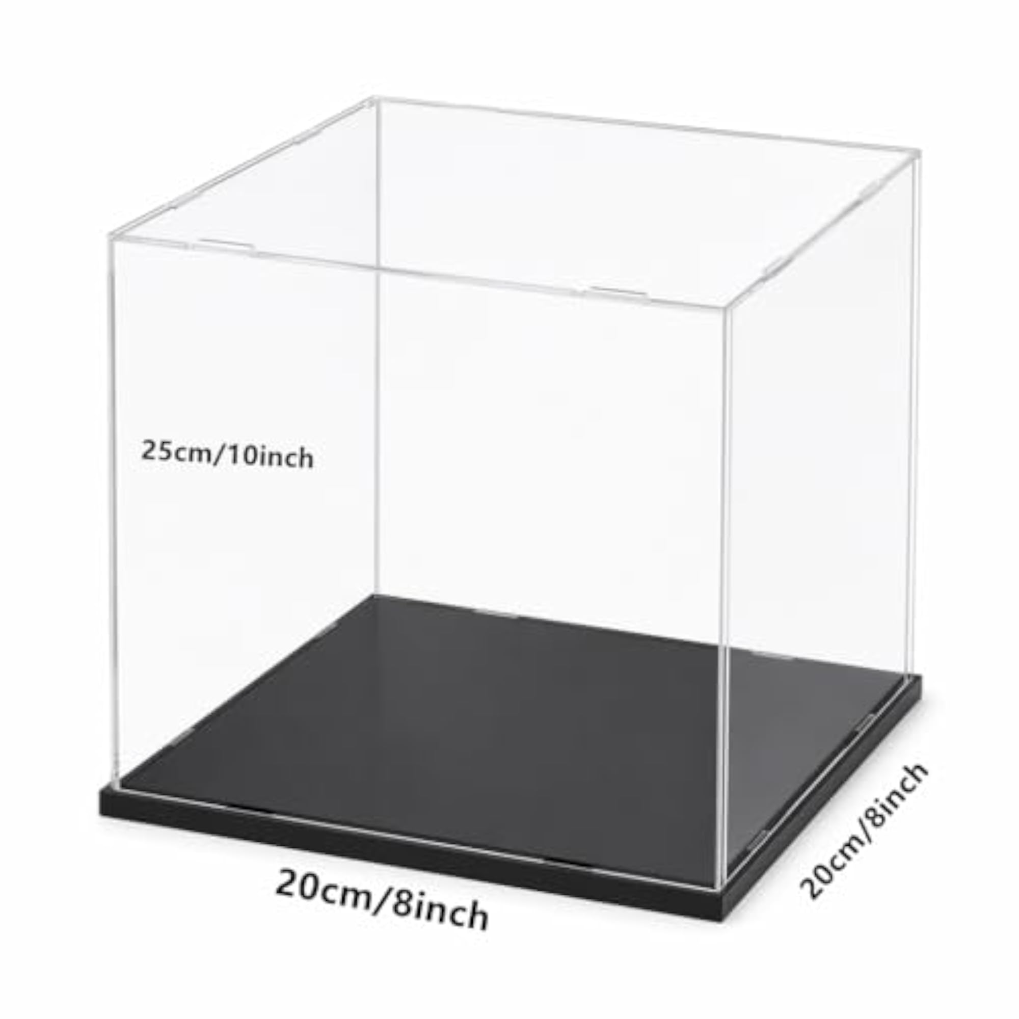 Clear Acrylic Display Case, 8*8*10inch