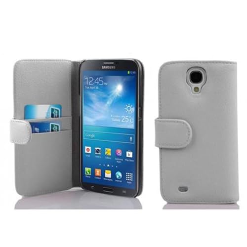 cadorabo Coque pour Samsung Galaxy Mega 6.3 en ALBÂTRE Blanc - Housse Protection en Similicuir...