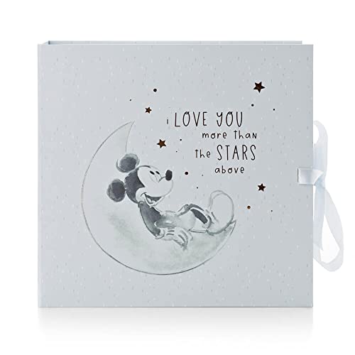 Disney Baby Keepsake Box Blue & Gold - Mickey, Blue, Gold, 24 x 24 x 9.5cm - Image 2